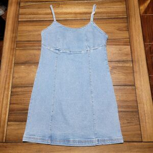 Lone Star Denim Mini Dress - Size Medium NWT